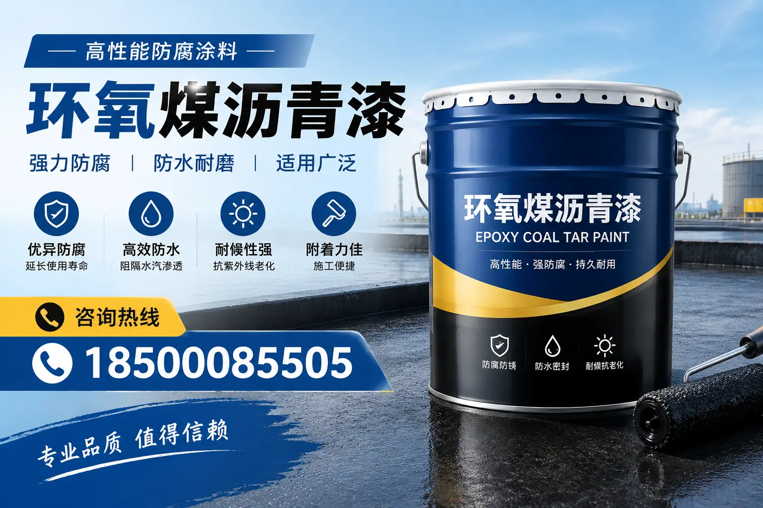 环氧煤沥青漆的主要成分与功能,运城用户深度了解